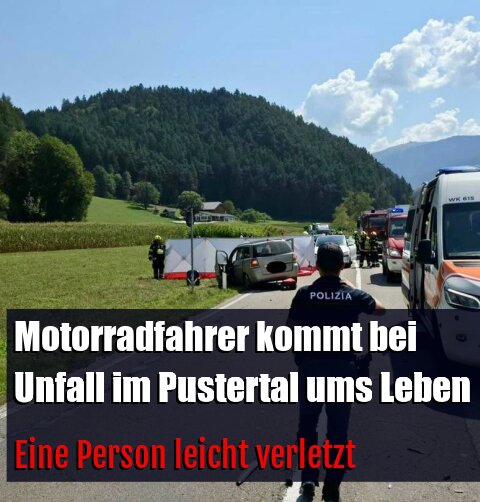 Eine Person leicht verletzt