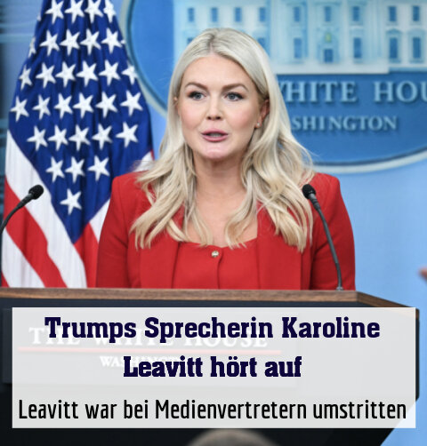 Leavitt war bei Medienvertretern umstritten