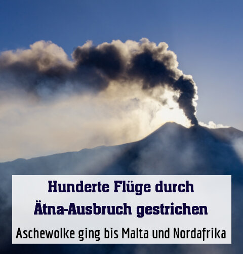 Aschewolke ging bis Malta und Nordafrika