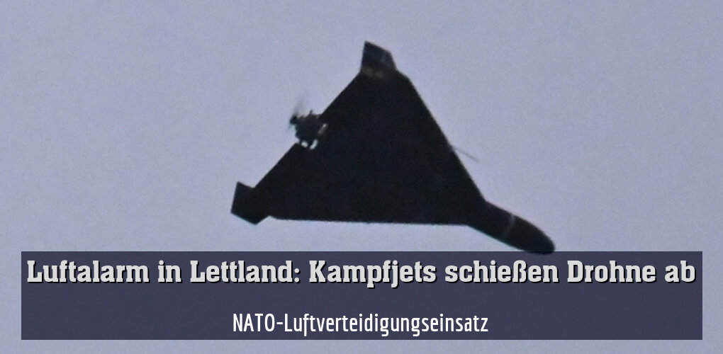 Details zur Herkunft der Drohne wurden nicht genannt