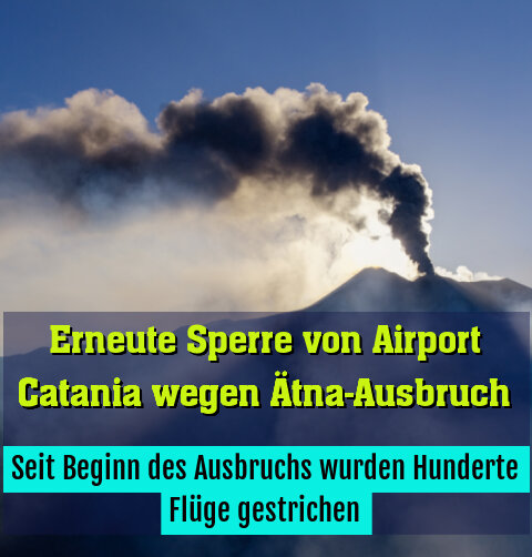 Seit Beginn des Ausbruchs wurden Hunderte Flüge gestrichen