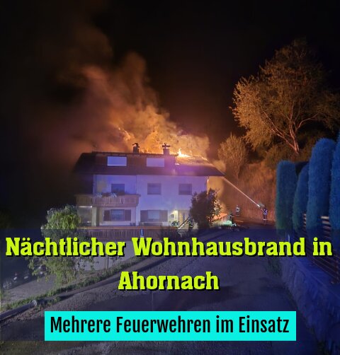 Mehrere Feuerwehren im Einsatz