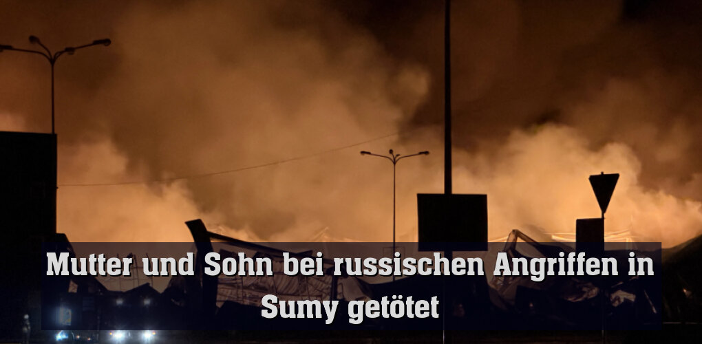 Russland hat Sumy erneut mit Drohnen angegriffen (Archivbild)