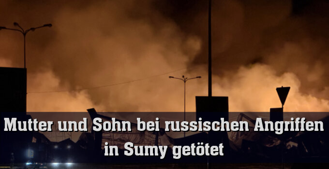 Russland hat Sumy erneut mit Drohnen angegriffen (Archivbild)
