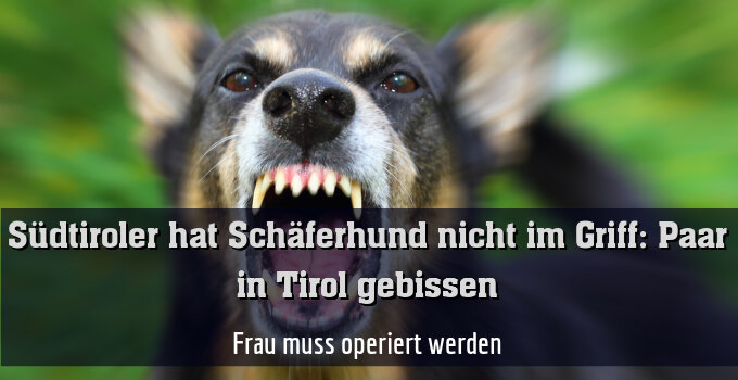Frau muss operiert werden