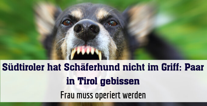 Frau muss operiert werden