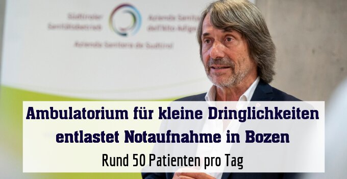Rund 50 Patienten pro Tag