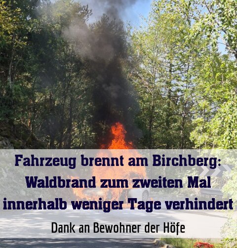 Feuerwehren von Plaus, Naturns und Staben im Einsatz - Dank an Bewohner der Höfe