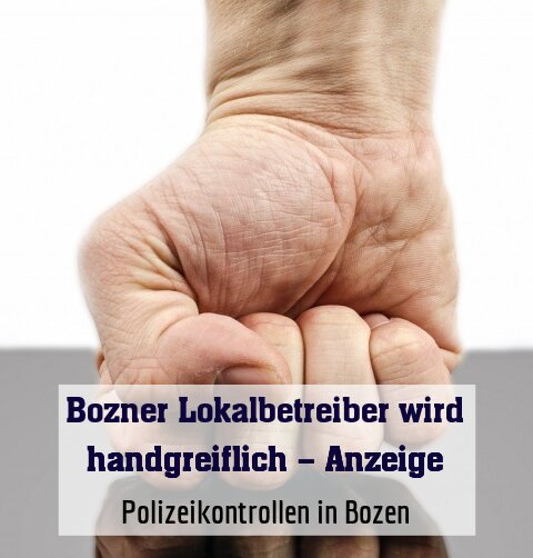 Polizeikontrollen in Bozen