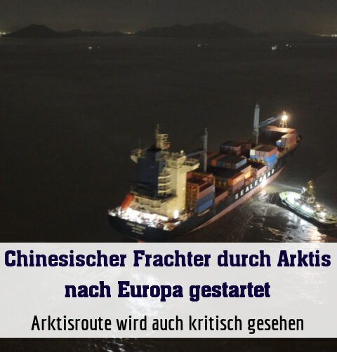 Die "Dubai Tower" nimmt Kurs auf Großbritannien