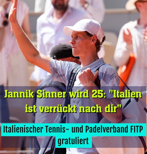 Italienischer Tennis- und Padelverband FITP gratuliert