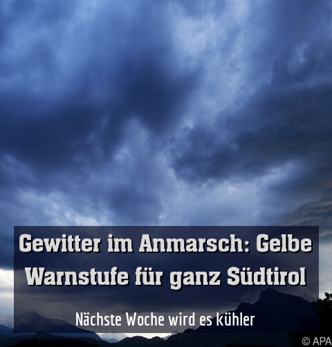 Nächste Woche wird es kühler