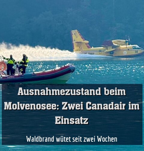 Waldbrand wütet seit zwei Wochen