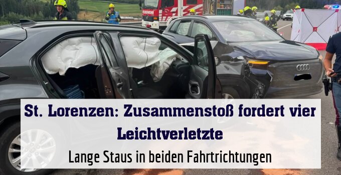 Lange Staus in beiden Fahrtrichtungen