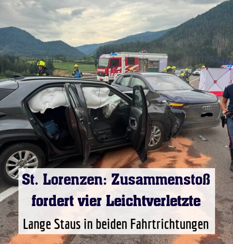 Lange Staus in beiden Fahrtrichtungen