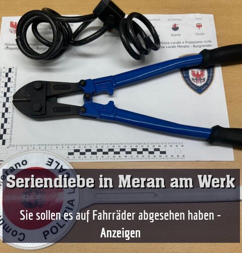 Sie sollen es auf Fahrräder abgesehen haben - Anzeigen