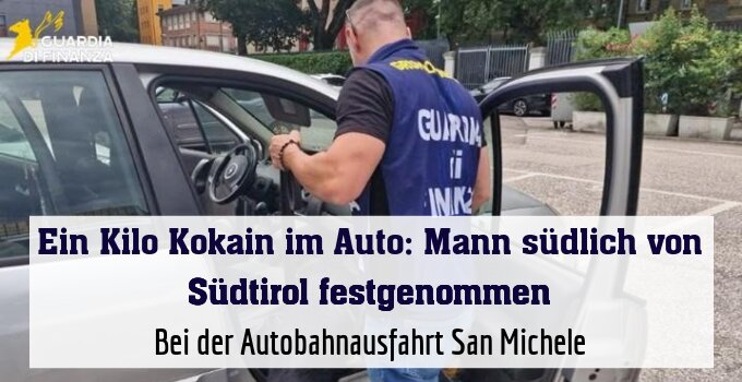 Bei der Autobahnausfahrt San Michele