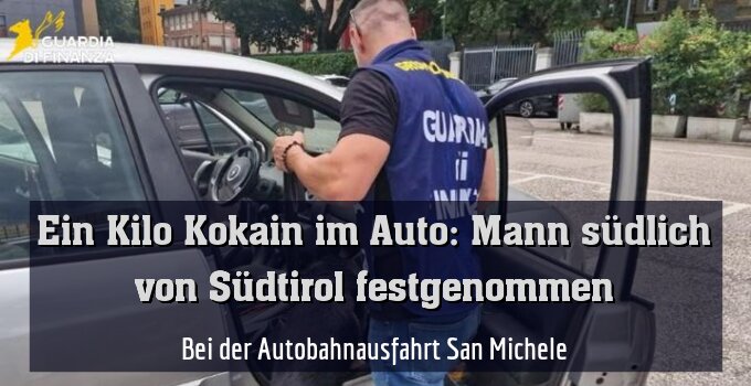 Bei der Autobahnausfahrt San Michele