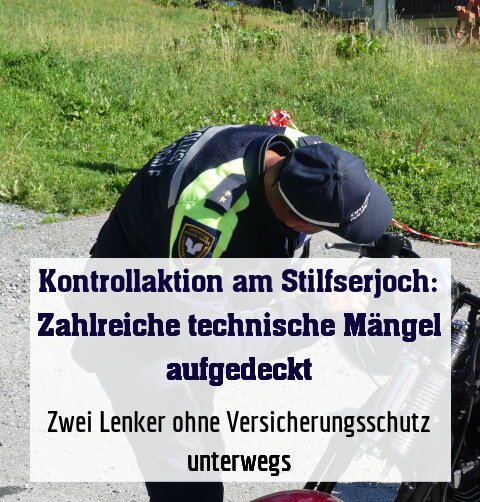 Zwei Lenker ohne Versicherungsschutz unterwegs