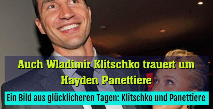 Ein Bild aus glücklicheren Tagen: Klitschko und Panettiere