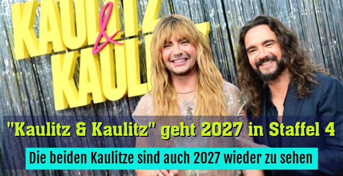Die beiden Kaulitze sind auch 2027 wieder zu sehen