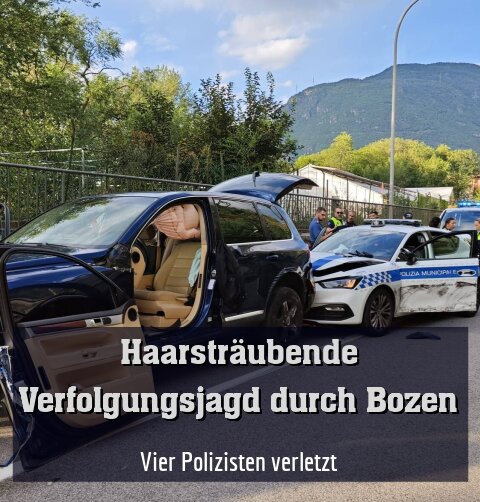 Vier Polizisten verletzt