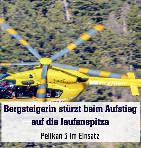 Pelikan 3 im Einsatz