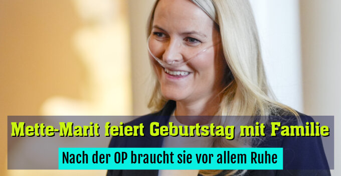 Nach der OP braucht sie vor allem Ruhe