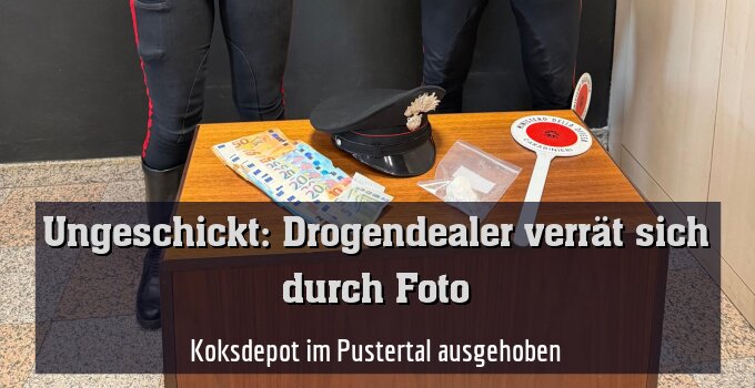 Koksdepot im Pustertal ausgehoben