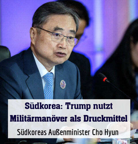 Südkoreas Außenminister Cho Hyun (Archivbild)