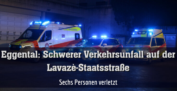 Sechs Personen verletzt