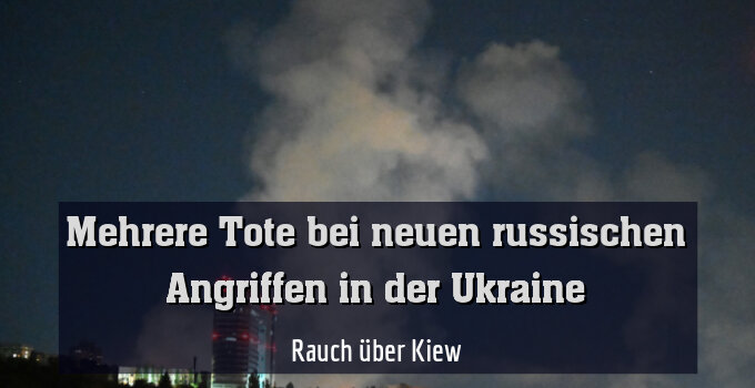 Rauch über Kiew