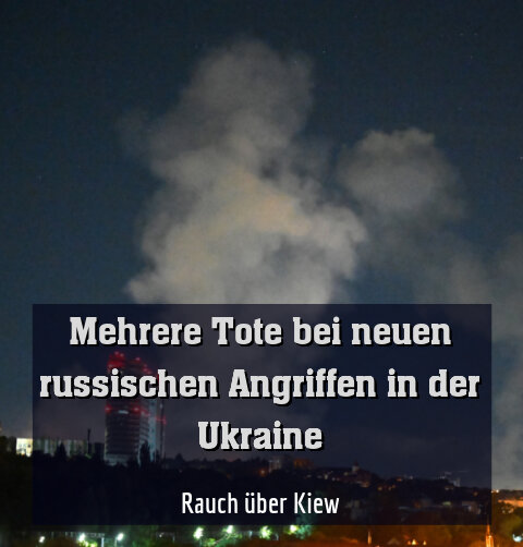 Rauch über Kiew