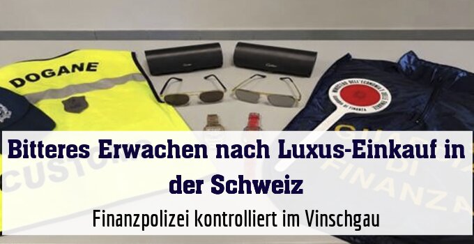 Finanzpolizei kontrolliert im Vinschgau