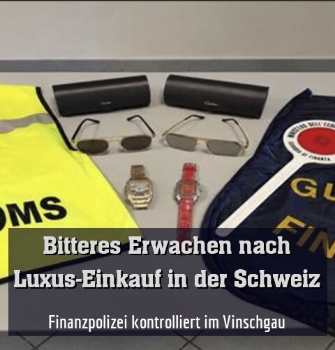 Finanzpolizei kontrolliert im Vinschgau