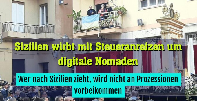 Wer nach Sizilien zieht, wird nicht an Prozessionen vorbeikommen