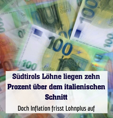 Doch Inflation frisst Lohnplus auf
