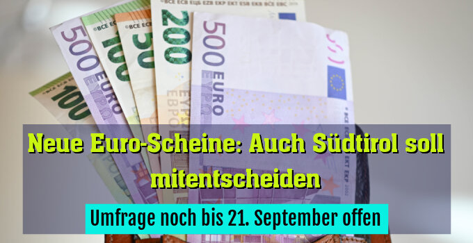 Umfrage noch bis 21. September offen