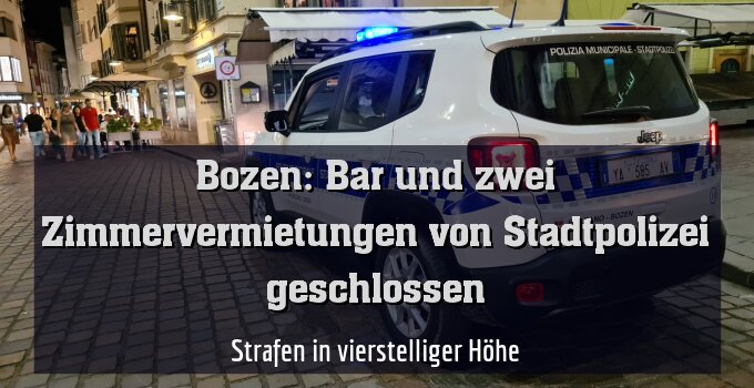 Strafen in vierstelliger Höhe