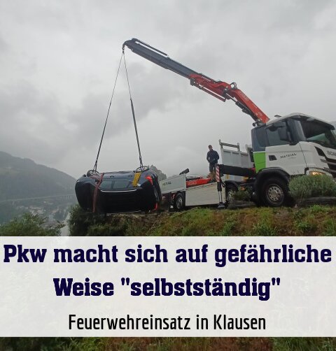 Feuerwehreinsatz in Klausen