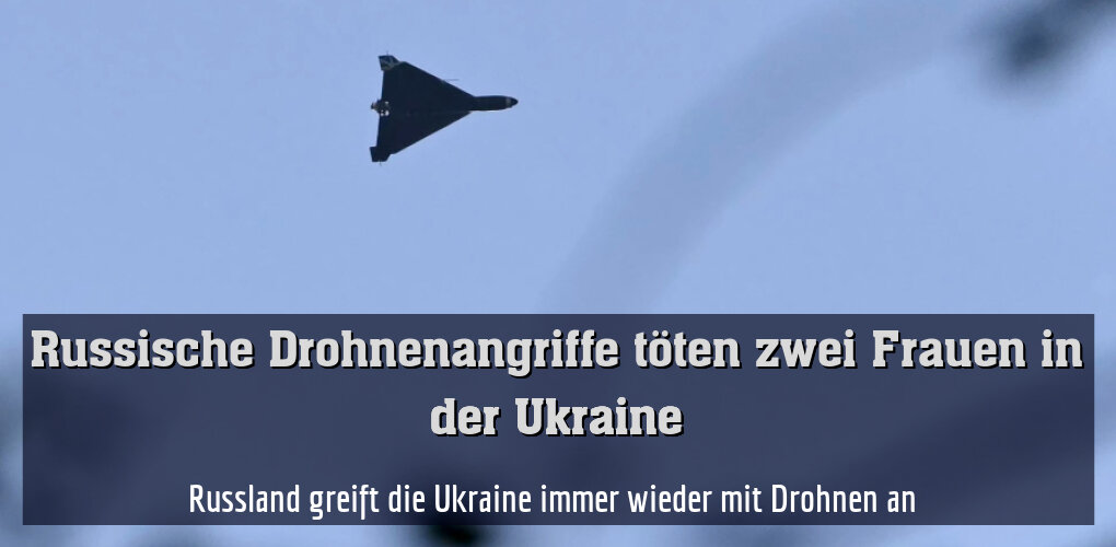 Russland greift die Ukraine immer wieder mit Drohnen an (Archivbild)