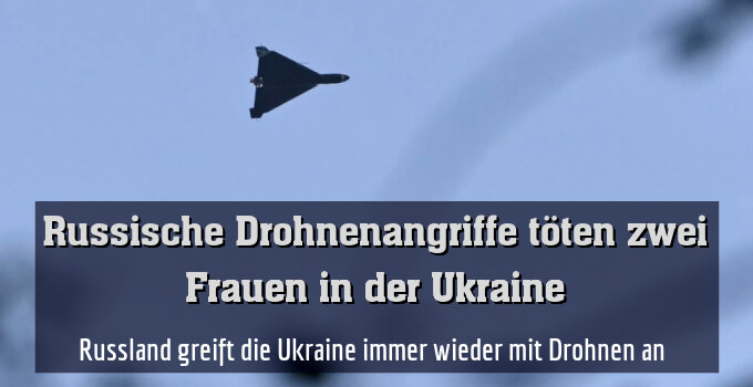 Russland greift die Ukraine immer wieder mit Drohnen an (Archivbild)
