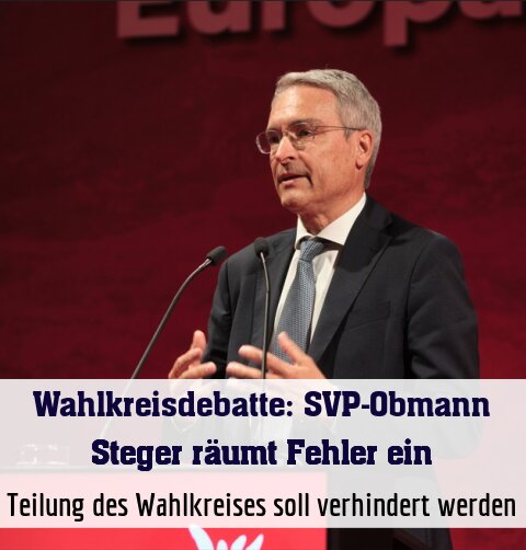 Teilung des Wahlkreises soll verhindert werden