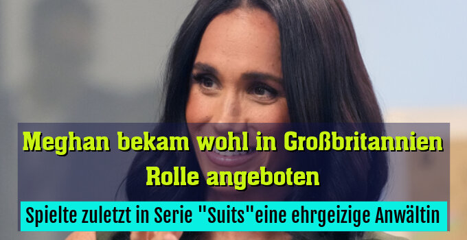 Spielte zuletzt in Serie "Suits"eine ehrgeizige Anwältin