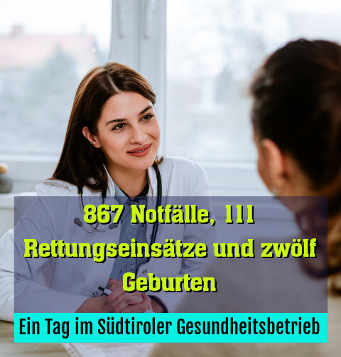 Ein Tag im Südtiroler Gesundheitsbetrieb