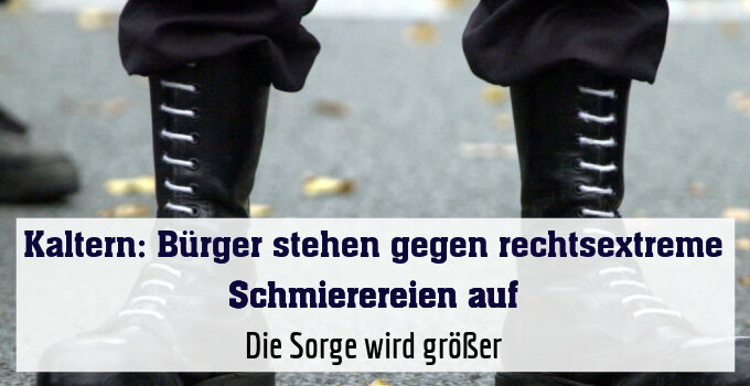 Die Sorge wird größer
