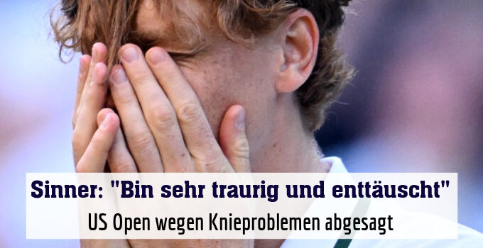 US Open wegen Knieproblemen abgesagt