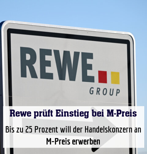 Bis zu 25 Prozent will der Handelskonzern an M-Preis erwerben