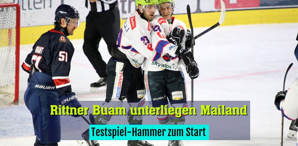 Testspiel-Hammer zum Start
