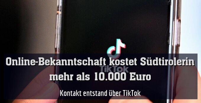 Kontakt entstand über TikTok